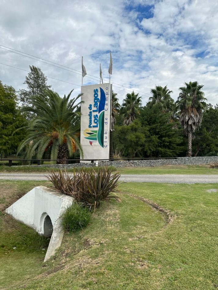 **u$s 29.900.-** - VENTA LOTE 1.150 M2 C/ESCRITURA - LOTE 66 - POSADA DE LOS LAGOS CLUB DE CAMPO - BRANDSEN - (FRENTE HARAS DEL SUR I) 
