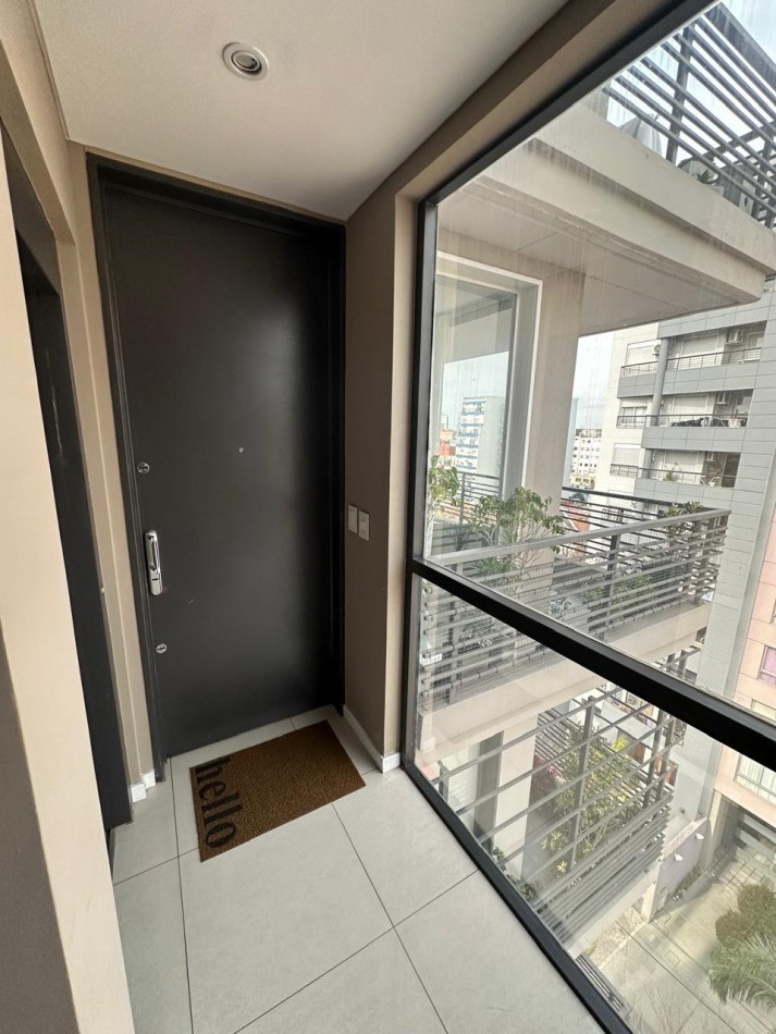 **u$s 155.000.-** - IMPECABLE DEPARTAMENTO DE 3 AMB. AL FRENTE C/COCHERA (Muy Amplia) - PISO ALTO CON PALIER PRIVADO - CARLOS GARDEL AL 100